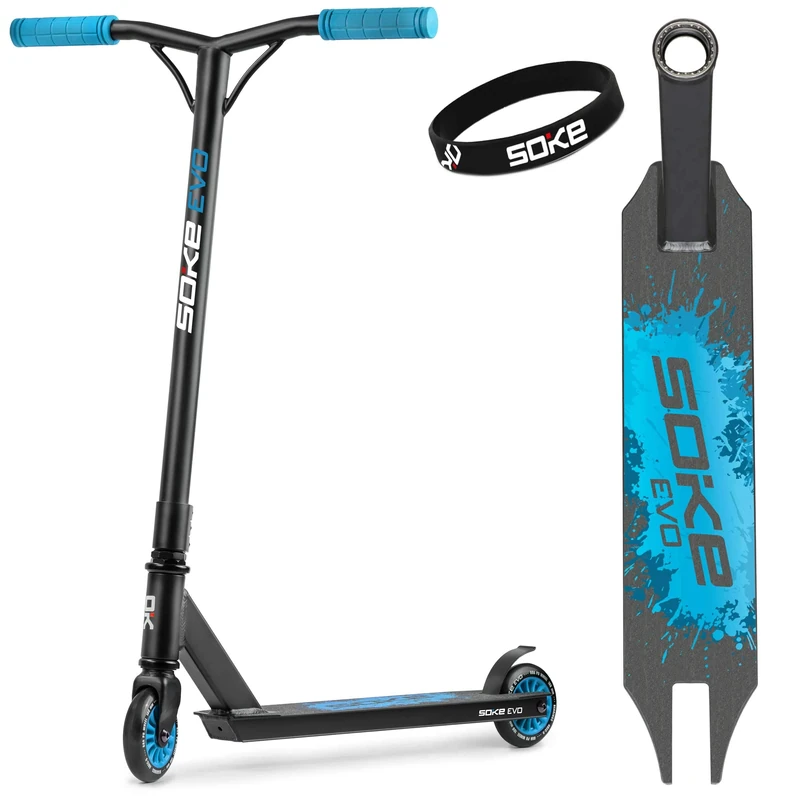Soke EVO Kick Scooter with ABEC 9 Ball Bearings for Adults and Children