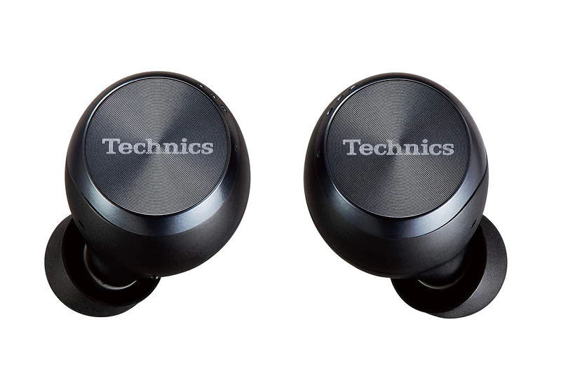 Technics AZ70WE Premium True Wireless Earbuds, with Noise Cancelling and Bluetooth Functionality - Black