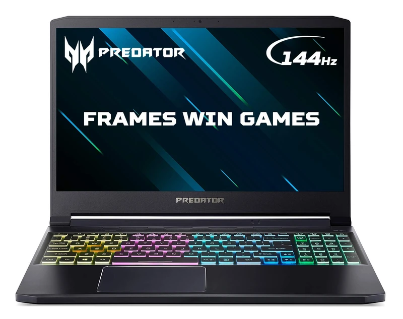 acer Predator Triton 300 PT315-52 15.6 inch Gaming Laptop (Intel Core i7-10750H, 8GB RAM, 512GB SSD, NVIDIA GTX 1660Ti, Full HD 144Hz Display, Windows 10, Black)