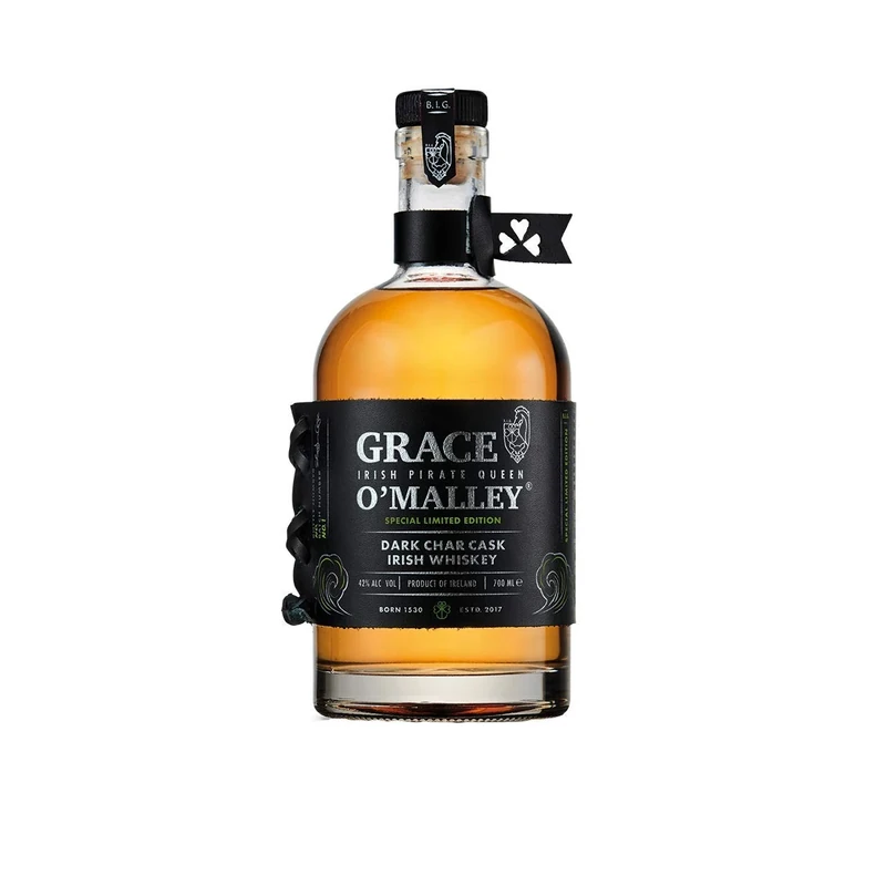 Grace O'Malley Dark Char Cask Irish Whiskey - 70cl