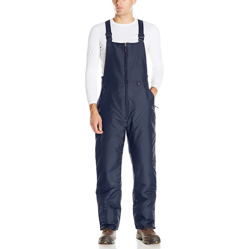 ARCTIX Men's Essential Insulated Bib Overalls, Blue Night, XX-Large (44-46W * 34L)