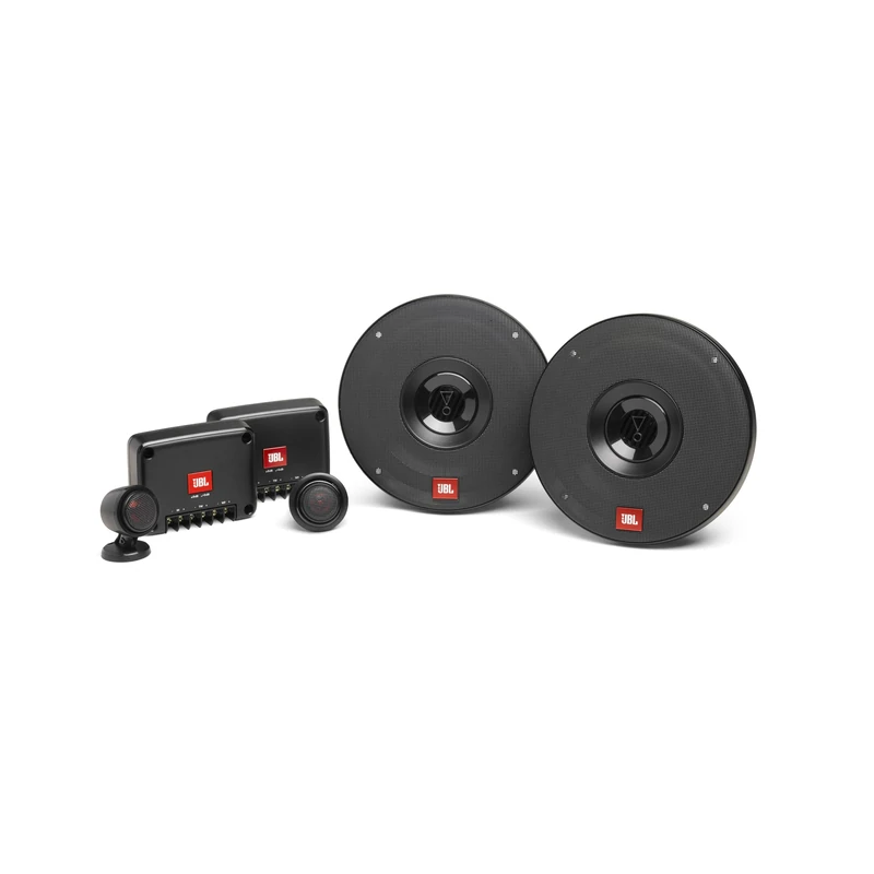 JBL Club 602CTP 6.5 Inch 160mm Component Car Speaker System 210W Peak Power 2 Way Auto Audio Set with Plus One Woofer Cone and Edge Driven Silk Dome Tweeters Pair