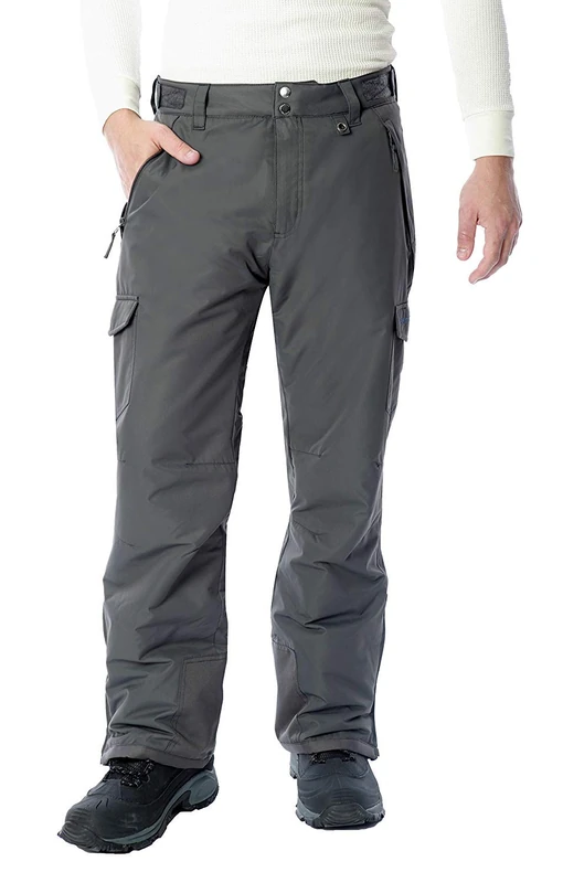 ARCTIX Men's Snowsports Cargo Pants, Charcoal, 4XL / 32L