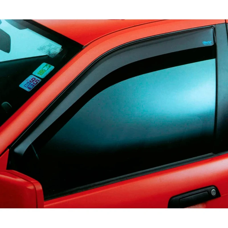 ClimAir Window Visors compatible with Fiat 500e (332) 2020- incl. 3+1/Cabrio