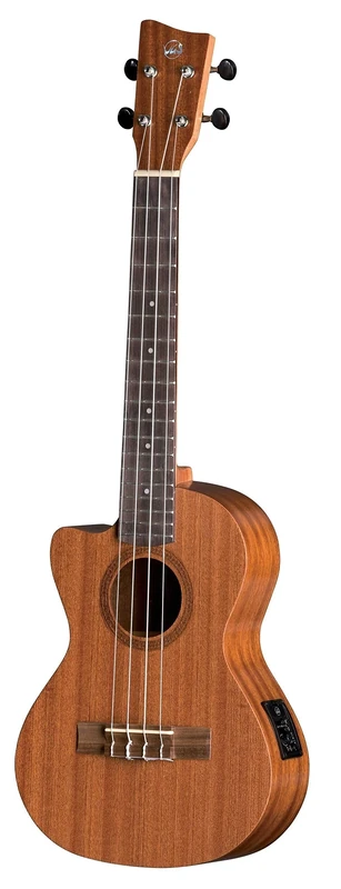 GEWA Tenor E-Akustik ukulele Manoa K-TE-LH-CE Leftahnd Sapelli silk Matt finish with Gig Bag
