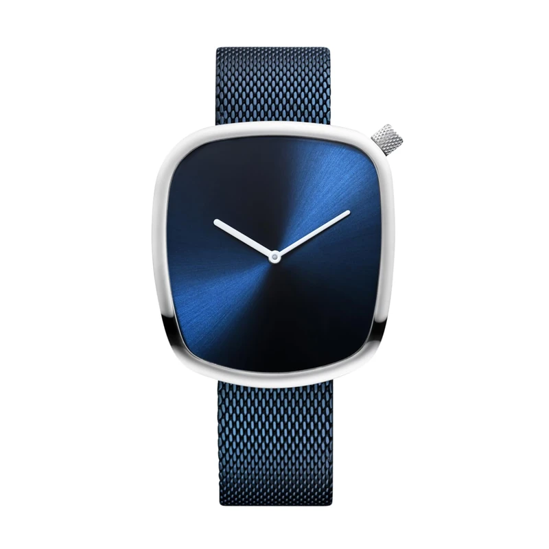 BERING Unisex Analog Quartz Classic Collection Watch with stainless steel Strap and Sapphire Crystal 18040-307