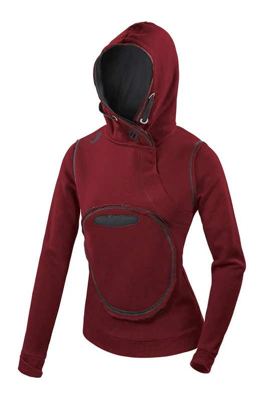 Ferrino - Ely Hoodie Woman Tg L Bordeaux Sweatshirt Women's Bordeaux