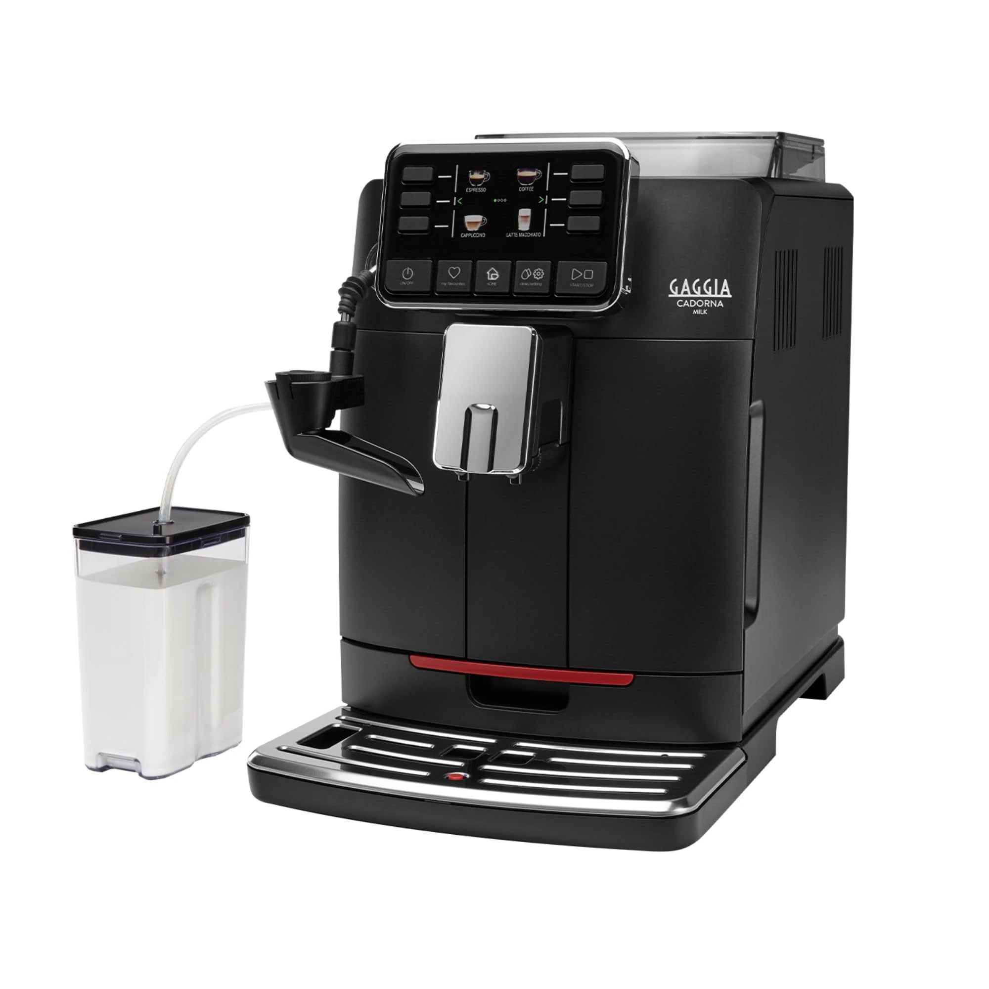 Gaggia Cadorna Milk Automatic Bean to Cup Coffee Machine, Espresso and Cappucino Maker with Cappincup Milk System
