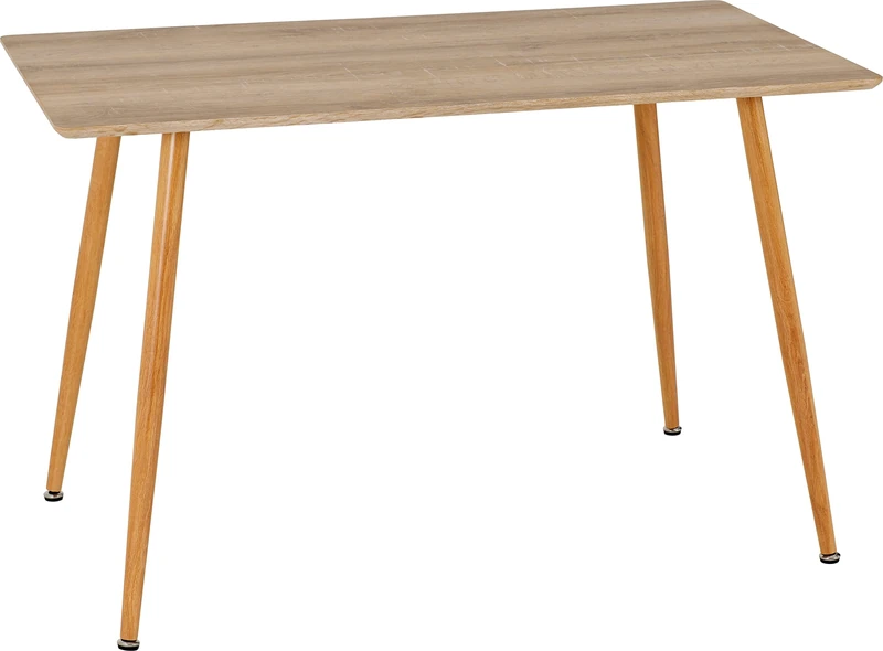 Seconique Barley Dining Table in Oak Veneer/Oak Effect