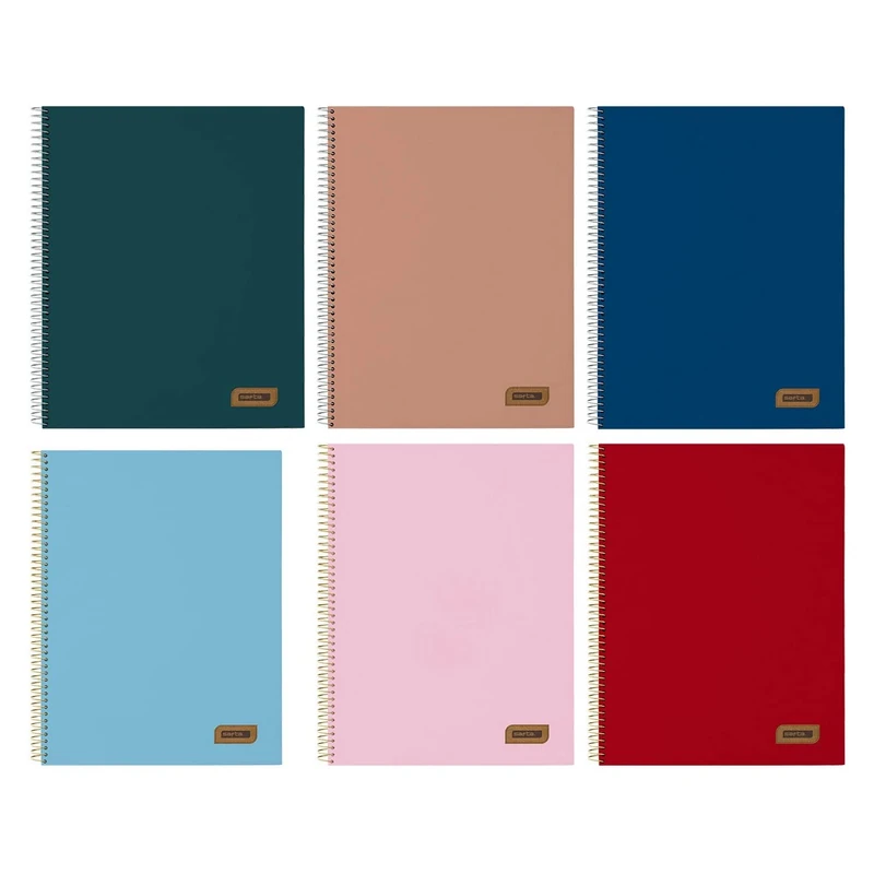 Safta Notebook 120 Sheets Charcoal, Hard Covers, 215x310 mm - Image 1