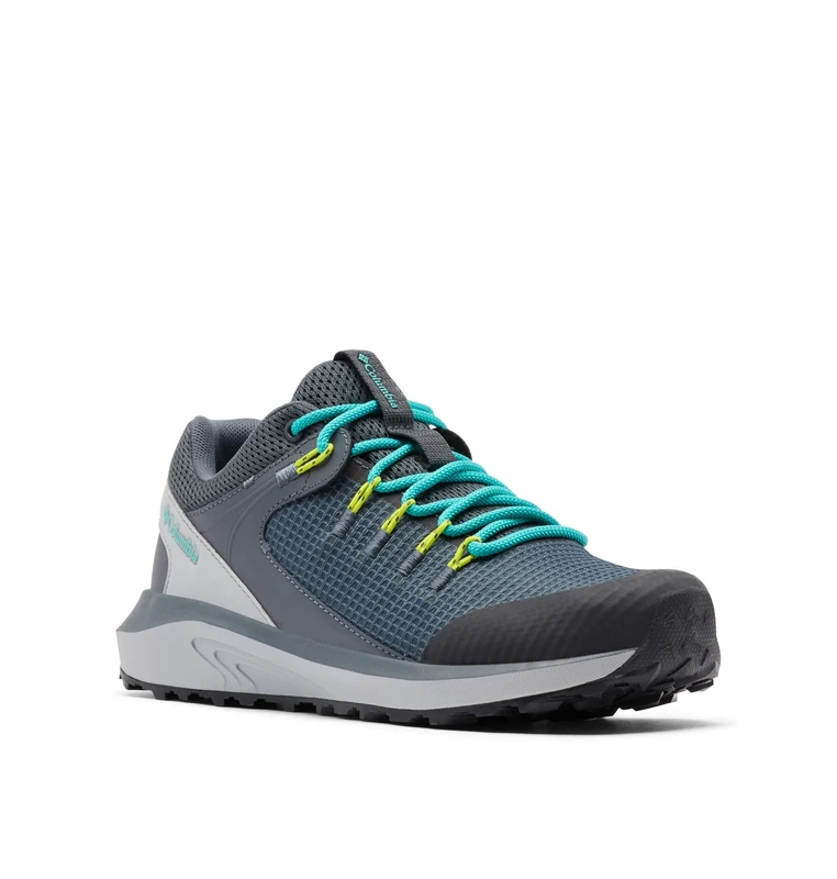 Columbia Trailstorm Waterproof Women's Low Rise Trekking and Hiking Shoes, Grey (Graphite x Dolphin), 5 UK - Image 1