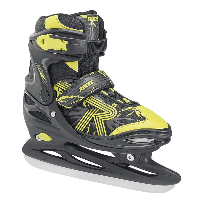 Roces Boys' Jokey Ice 3.0 Skates, Black-Lime, 30-33 EU, 450707-002 - Image 1