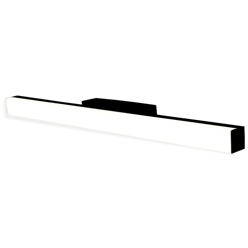 Elia Collection Mirror Light – 41 cm – Chrome – 12 W – 960 lm 4000 K – IP44 – Black – 16 W - Image 1