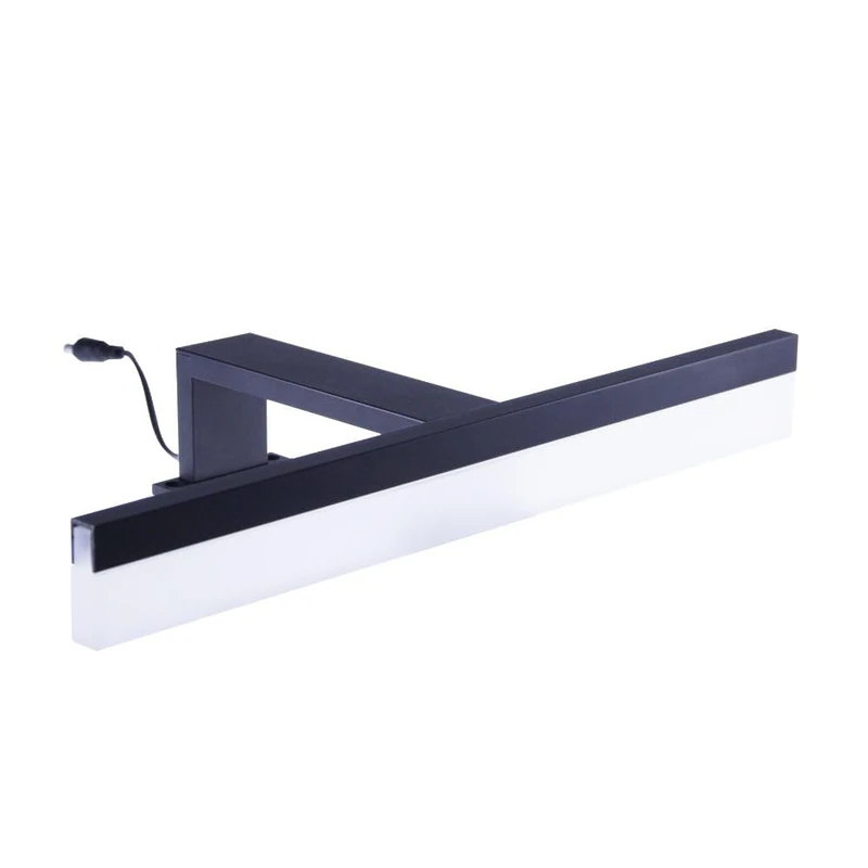 Schneider Electric Gamma Collection Bathroom Wall Light 78 cm Black 16 W 1280 lm 4000 K IP44 - Image 1
