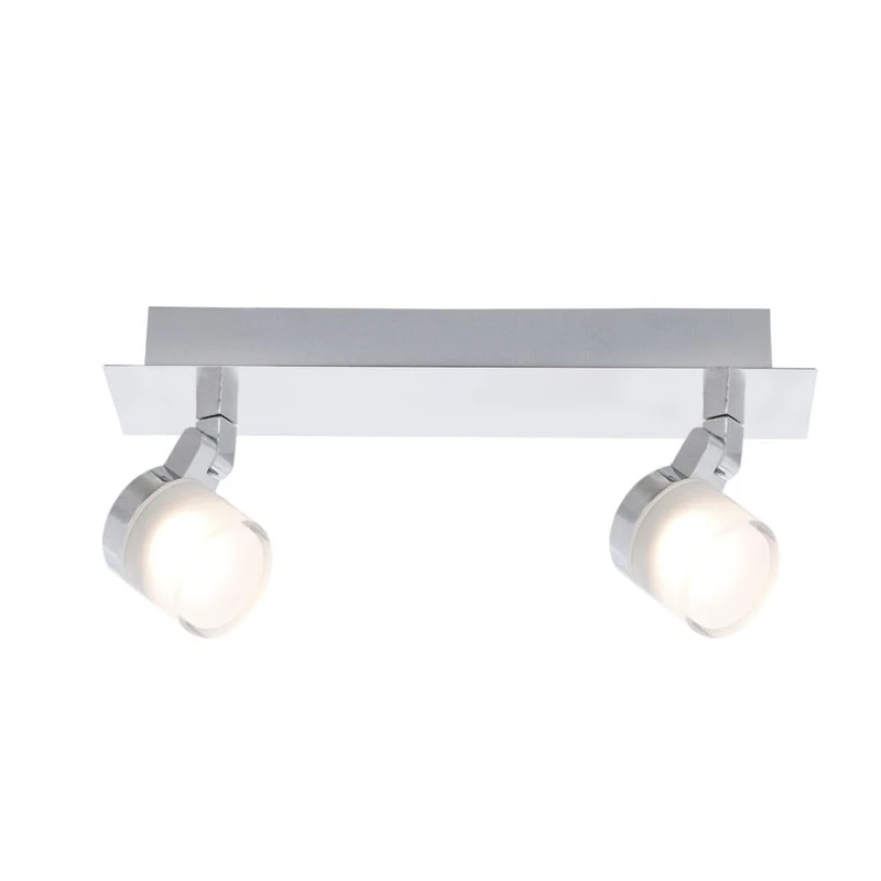 Acova Voltman Gyra Collection Special Bathroom Strip Light - Chrome - 10 W - 700 LM - 3000 K - IP44 - Image 1