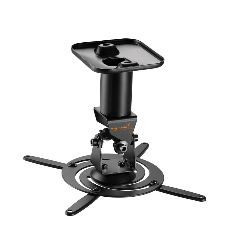 My Wall H 16-1 ESL Projector Ceiling Mount Rotatable Tilting Swivel Black
