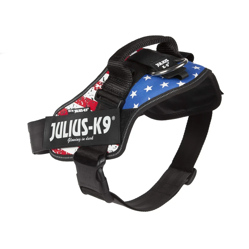 Julius-K9 IDC Powerharness XS/Mini-Mini - USA Flag Design