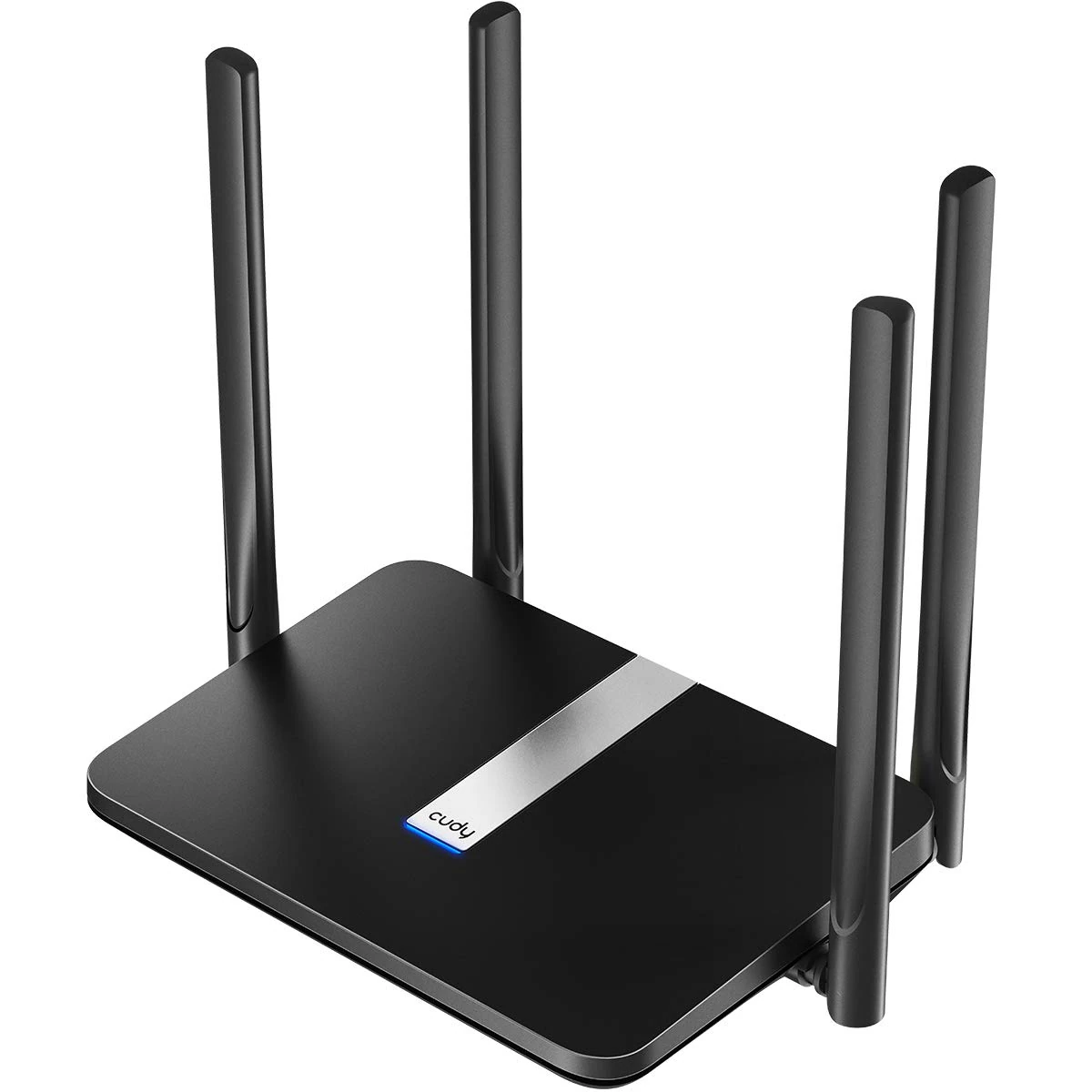 Cudy AC1200 Mbps Dual Band 4G LTE Router, 867Mbps (5GHz) + 300Mbps (2.4GHz), 150Mbps LTE cat4 Speed, 4 RJ45 10/100Mbps ports, 4 Antennas, FDD and TDD, DDNS, VPN, SIM Plug and Play