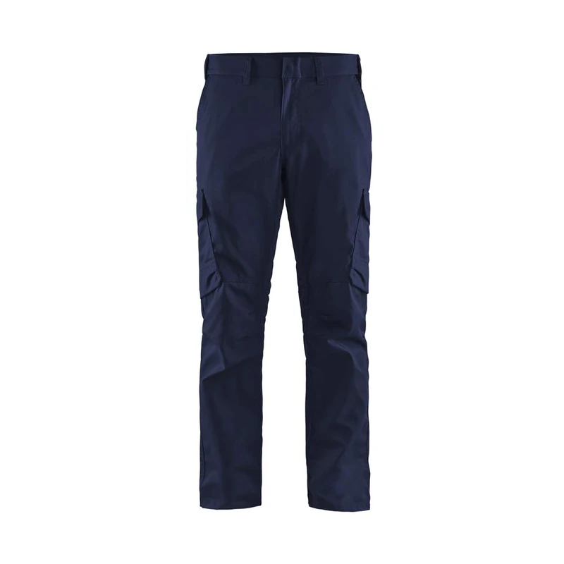 Blaklader 144418328985D96 Industrial Stretch Work Trousers, Navy/Cornflower, Size D96