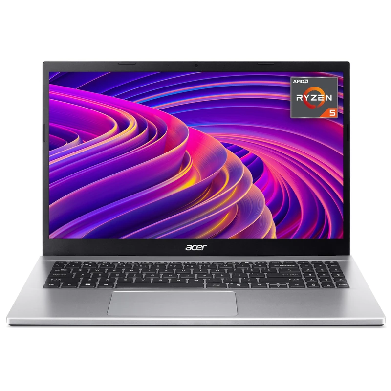 acer Aspire Go 15 AG15-42P Laptop - AMD Ryzen 5 7430U, 8GB RAM, 512GB SSD, Integrated Graphics, 15.6" Full HD LED Display, Windows 11, Silver