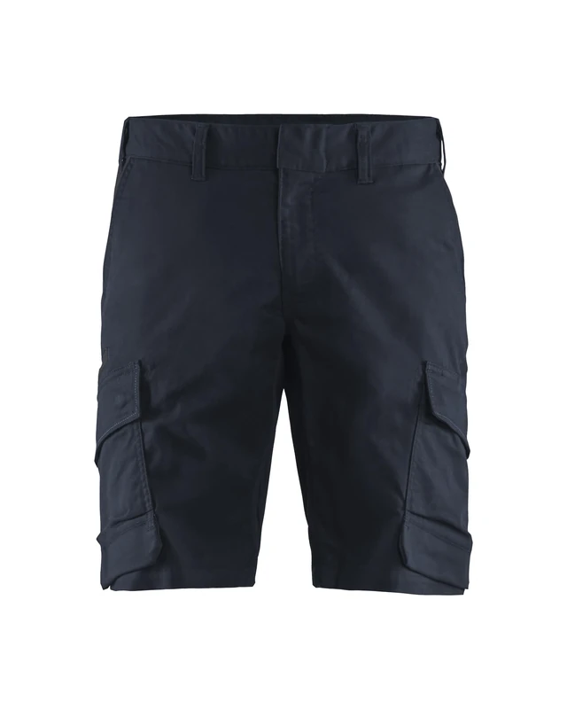 Blaklader 144618328699C64 Industrial Stretch Shorts, Dark Navy/Black, Size C64