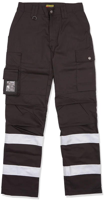 Blaklader 145118119900C42 Service Work Trousers, Black, Size C42
