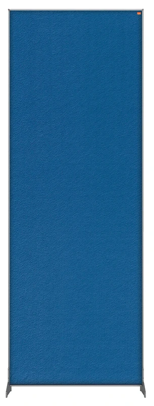 Nobo Free Standing Screen Divider, Felt Surface, 1.8 m High, Impression Pro, 600 x 1800 mm, Blue, 1915526