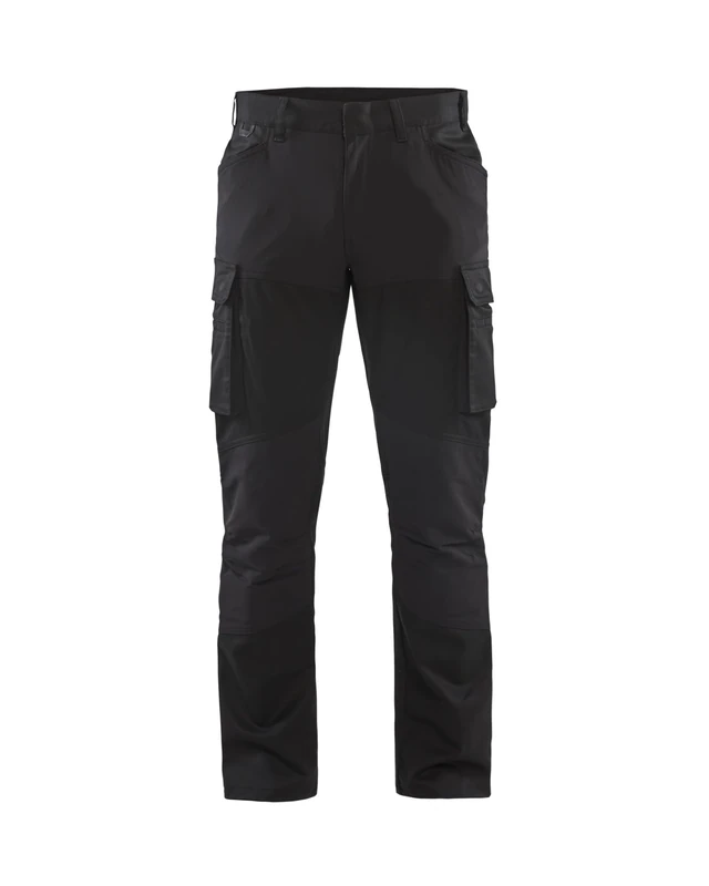 Blaklader 145718309900C62 Service Stretch Work Trousers, Black, Size C62