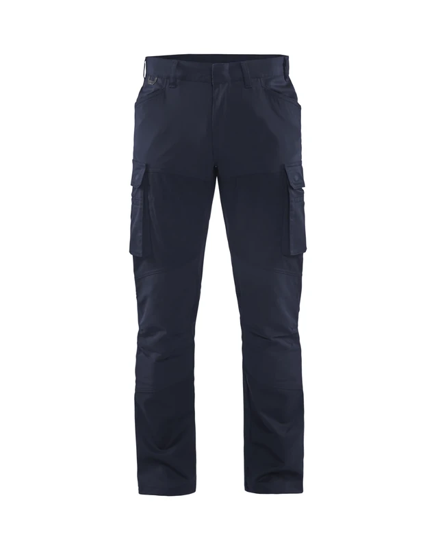 Blaklader 145718308600D84 Service Stretch Work Trousers, Dark Navy, D84
