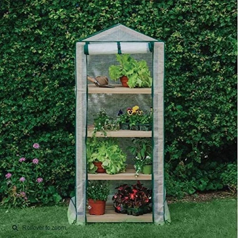 Grow It Premium Wood Growhouse 4 Tier FSC-100%