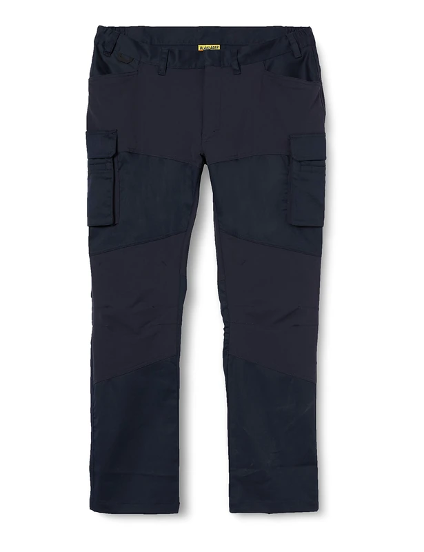 Blaklader 145718308600D112 Service Stretch Work Trousers, Dark Navy, Size D112