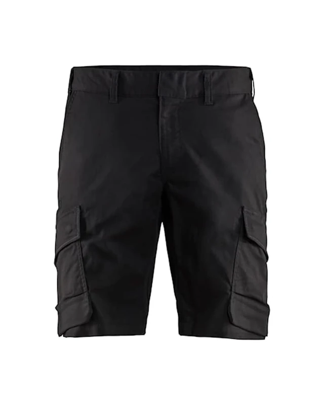 Blaklader 144618329900C44 Industrial Stretch Shorts, Black, Size C44