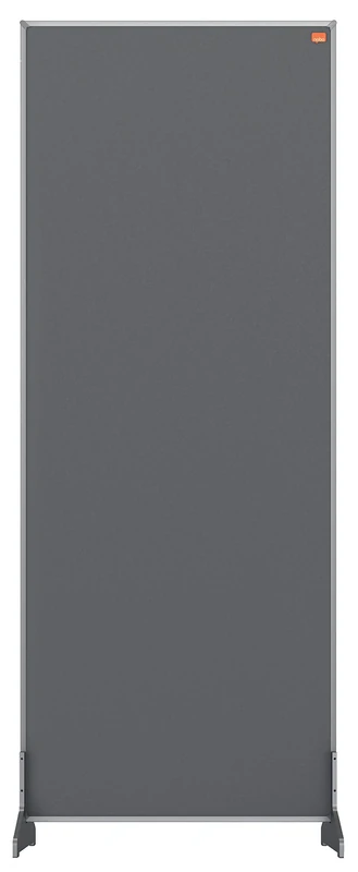 Nobo Impression Pro 1.8 m High Desk Divider, Felt Surface, Grey, 400 x 1000 mm, 1915504
