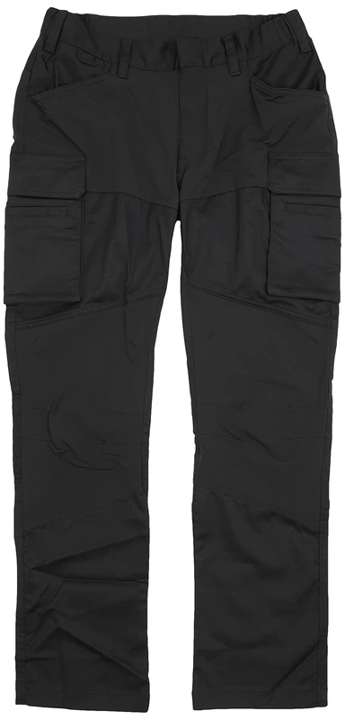 Blaklader 145718309900C58 Service Stretch Work Trousers, Black, Size C58