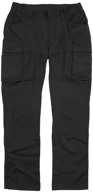 Blaklader 145718309900D116 Service Stretch Work Trousers, Black, Size D116