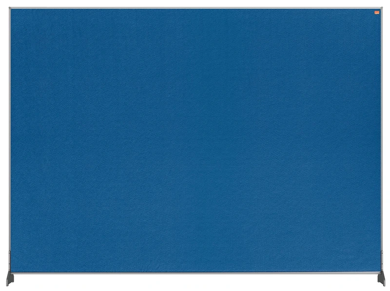 Nobo Impression Pro 1.8 m Hgh Desk Divider, Felt Surface, Blue, 1400 x 1000 mm, 1915505