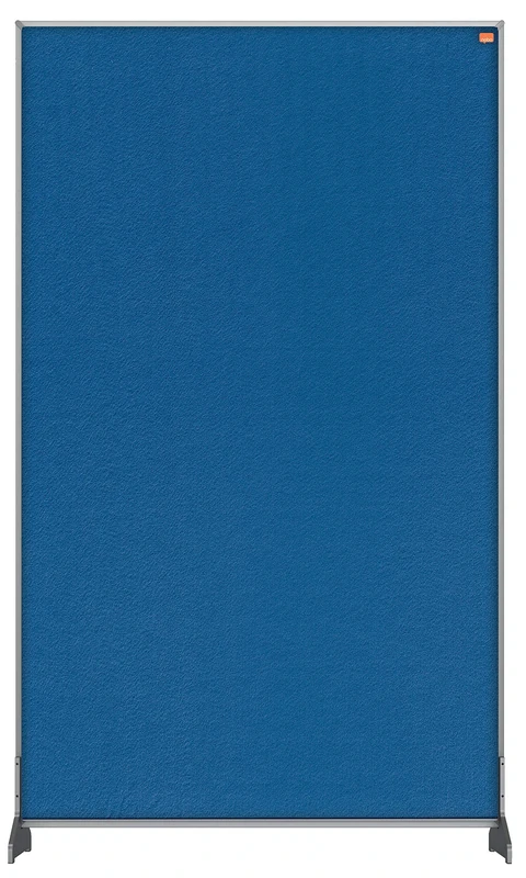 Nobo Impression Pro 1.8 m Hgh Desk Divider, Felt Surface, Blue, 600 x 1000 mm, 1915508