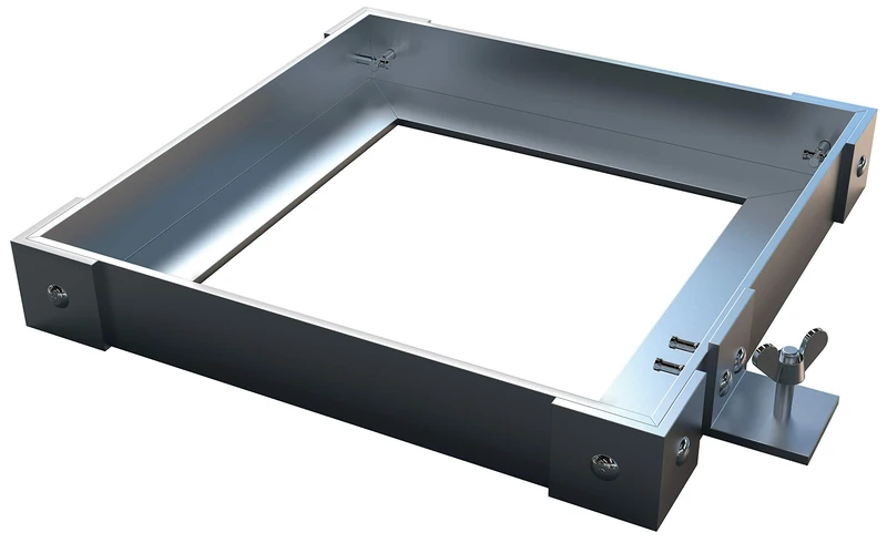 Nobo Desk Screen Premium Plus Clear PVC Screen Divider & Barrier Tile Weight, 1915556 - Image 1