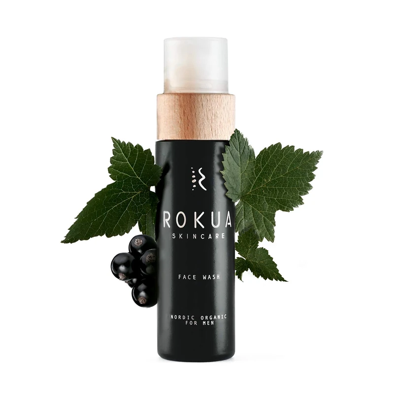 ROKUA Skincare Face Wash for Men 100ml - Cleaning and Refreshing Mens Face Wash - Best for Help Damaged Skin Repair and Energized Feeling