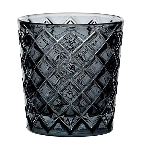 Criss Cross Grey Nightlight Holder