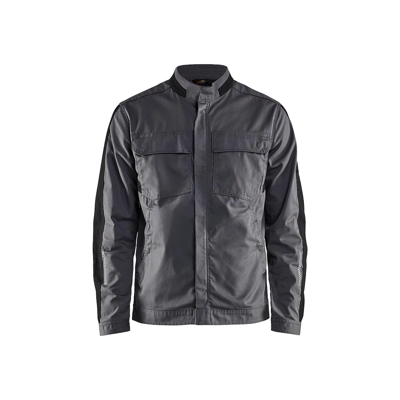 Blaklader 44418329699XXL Stretch Industrial Jacket, Medium Grey/Black, Size XXL