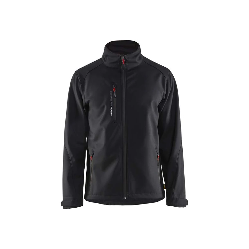 Blaklader 475225169900XXL Softshell Jacket, Black, Size XXL