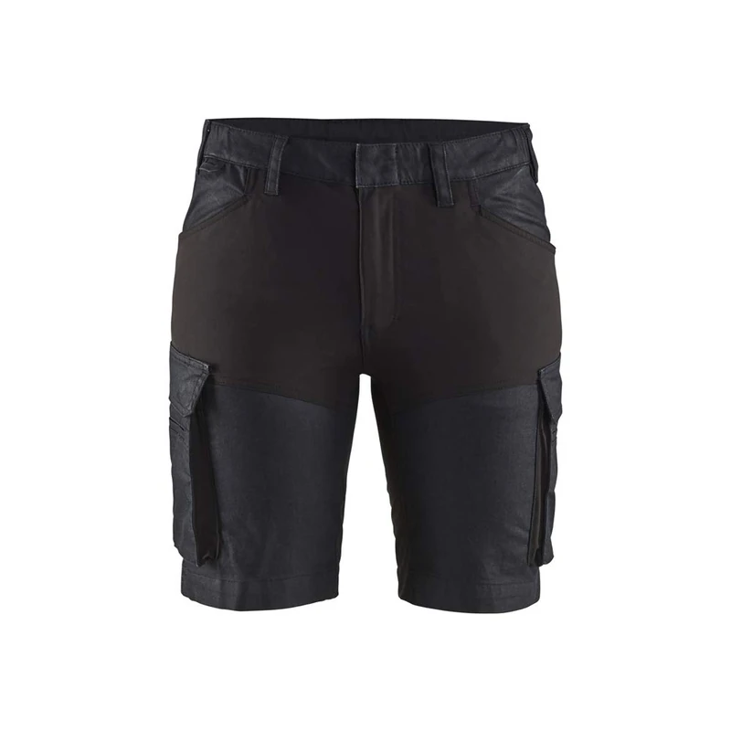 Blaklader 713711478999C38 Women's Service Stretch Shorts, Navy/Black, Size C38