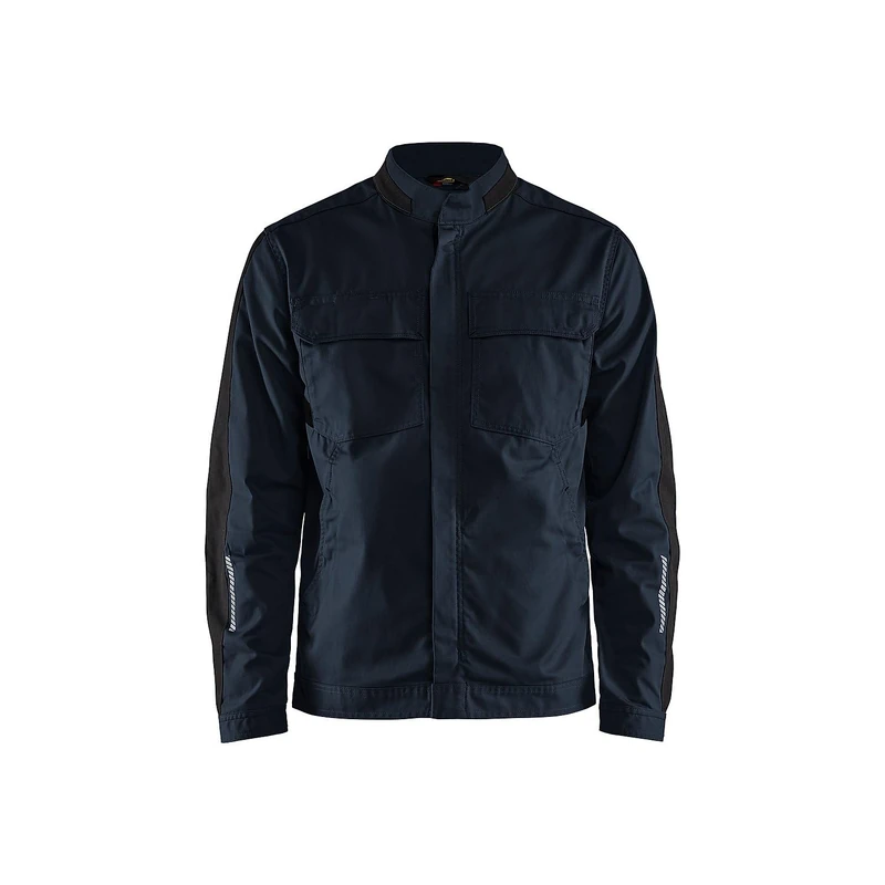 Blaklader 44418328699XXXL Stretch Industrial Jacket, Dark Navy/Black, Size XXL