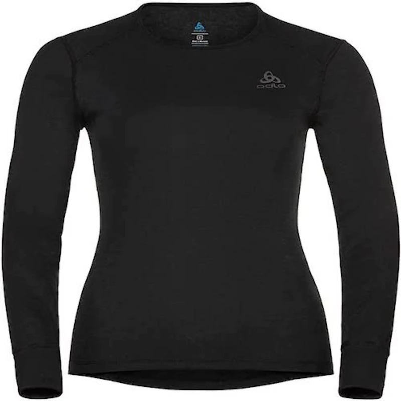 Odlo Thermal Underwear Women's Active Warm I Long-sleeved Thermal Shirt I Warm Ski Underwear I Long-sleeved Thermal Shirt with Round Neck I Women