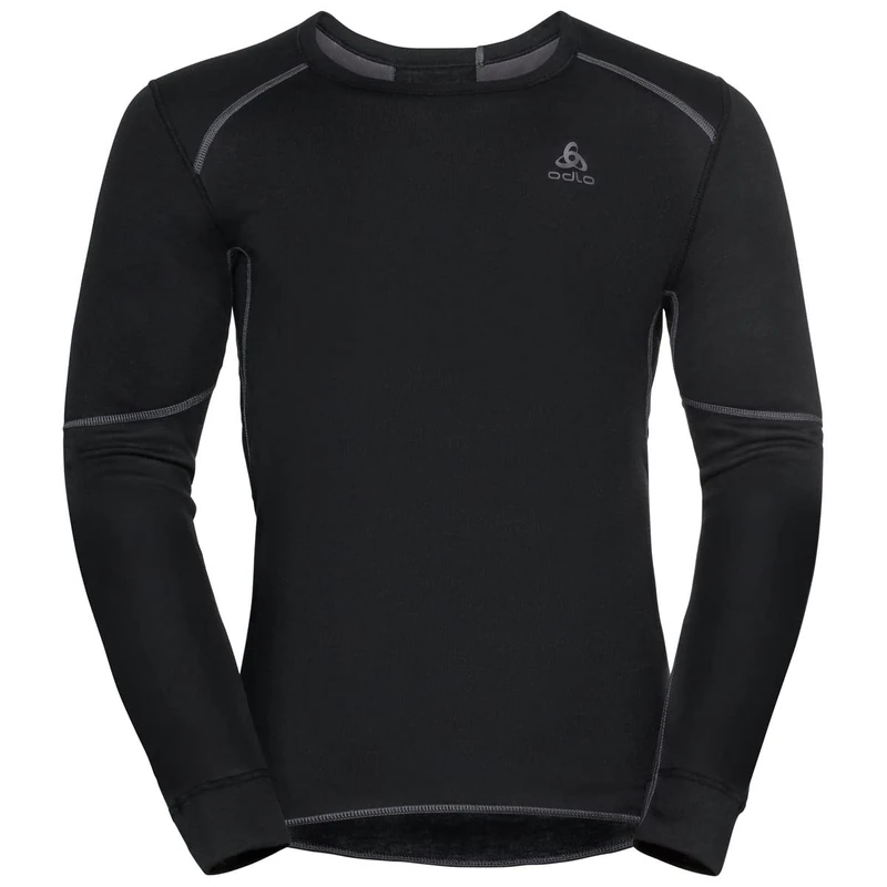Odlo Men Functional Underwear Long Sleeve Shirt Active X-Warm ECO, Black, S