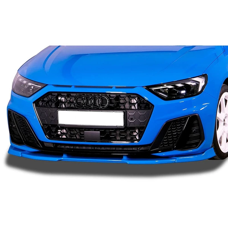 RDX Racedesign Front spoiler Vario-X compatible with Audi A1 (GB) S-Line & Edition One 2018- (PU)
