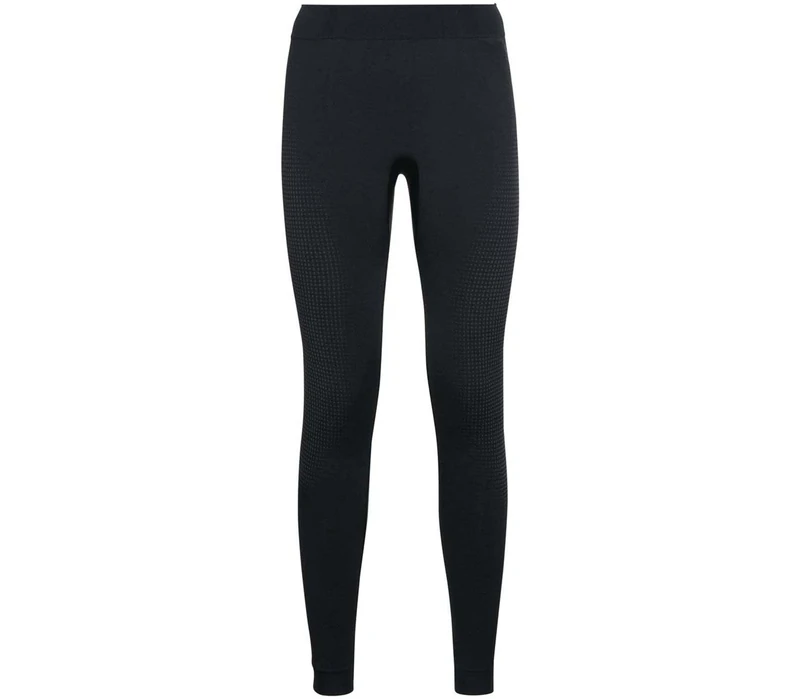 Odlo Women Functional Underwear Long Pants PERFORMANCE WARM ECO, black - new odlo graphite grey, M