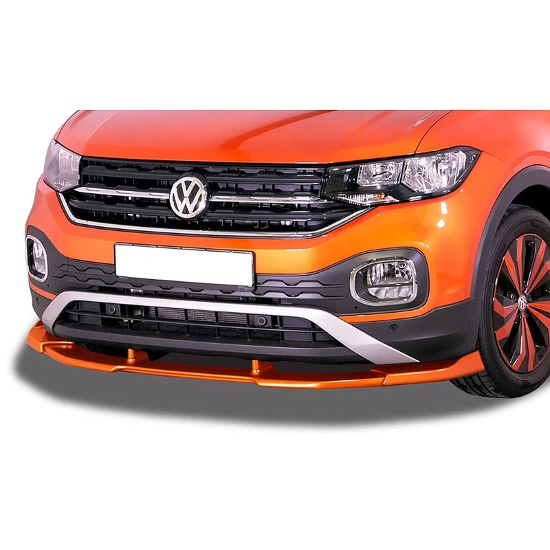 RDX Racedesign Front spoiler Vario-X compatible with Volkswagen T-Cross 2019- (PU)