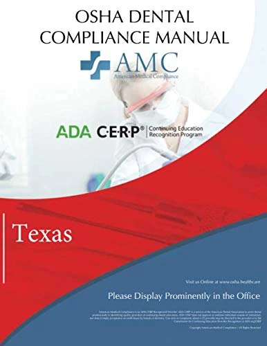 OSHA Dental Compliance Manual: Texas